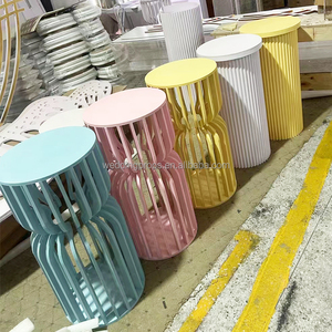 手作りアクリルケーキ台座スタンドシリンダー台座ディスプレイテーブル結婚式イベント装飾ケーキデザートフラワーライザー - Product Image 2