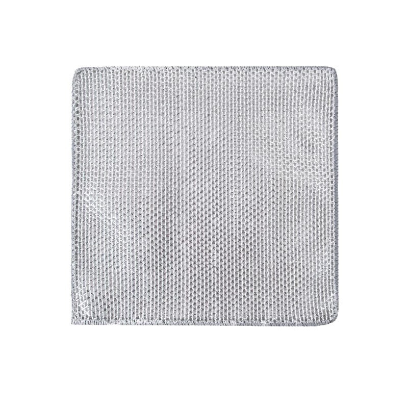 Paño de limpieza de hilo plateado de 95 g/m².