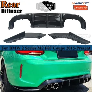 Alerón Trasero para BMW M2, Difusor F87 M2C Competition 2015+, Estilo Fibra de Carbono, Cubierta Protectora - Product Image 1