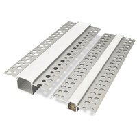 Applique murale en plâtre sans soudure de 2023 Offre Spéciale dans le profilé en aluminium Led Trimless Strip Light