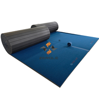 Tapis de cheerleading personnalisé Zerole, tapis en mousse collée noire officielle pour les cheerleaders