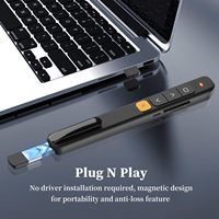 Présentateur sans fil Clicker à distance Pointeur de présentation USB Présentateur sans fil Cliqueur de point d'alimentation à distance pour Slide Advancer