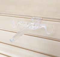 Supports d'affichage de lunettes optiques ouverts en plastique transparent, présentoir de lunettes de soleil Slatwall et supports de stockage