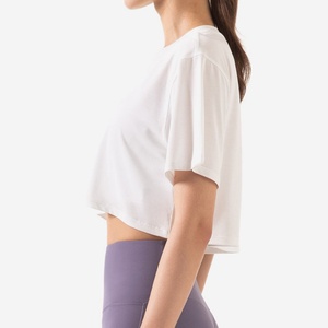 Camisetas Deportivas de Manga Corta para Mujer, Estilo Deportivo, para Verano, Fitness, Yoga, Casual, para Correr - Product Image 3