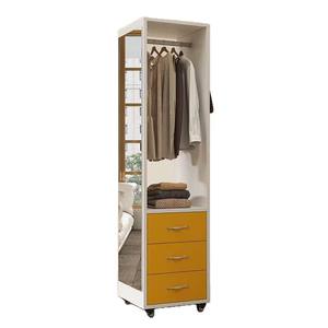 Espejo de Vestir Multifuncional con Perchero, Armario Vertical de Pie de Longitud Completa para Sala de Estar y - Product Image 5