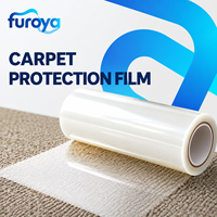 Film de protection de tapis auto-adhésif souple en rouleaux PE - Approvisionnement en gros et personnalisation OEM