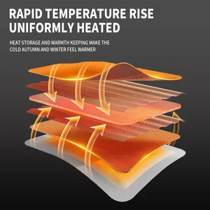 Manta eléctrica impermeable para mascotas, alfombrilla calefactora para perro y gato, controlador de temperatura ajustable, almohadilla cálida con tubo resistente a mordeduras - Product Image 5