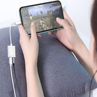 Offre Spéciale – Adaptateur Audio OTG 2-en-1 pour Casque, Prise Jack 3,5 mm, Coque Métallique, Câble Convertisseur de Charge pour iPhone, Blanc, En Stock, Court