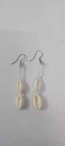 ชุดเครื่องประดับเจ้าสาวที่ขายดีที่สุดสำหรับผู้หญิงต่างหูสร้อยคอมุกและเปลือกหอยชุดปาร์ตี้งานแต่งงาน - Product Image 4