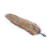 Plug anal queue de renard grise, plug anal queue de loup, jouet sexuel pelucheux pour jeux de rôle, jouets sexuels anaux pour hommes, femmes, couples, cadeau érotique sexy