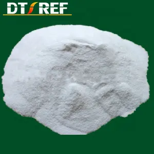 Cemento de alúmina de calcio puro refractario Precio del proveedor Cemento refractario moldeable blanco
