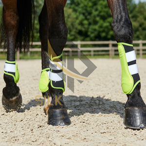 Juego de Protectores de Tendones para Caballos, Neopreno Ligero, Personalizable, para Exteriores (Dos Delanteros, Dos Traseros) SP-61601 - Product Image 3