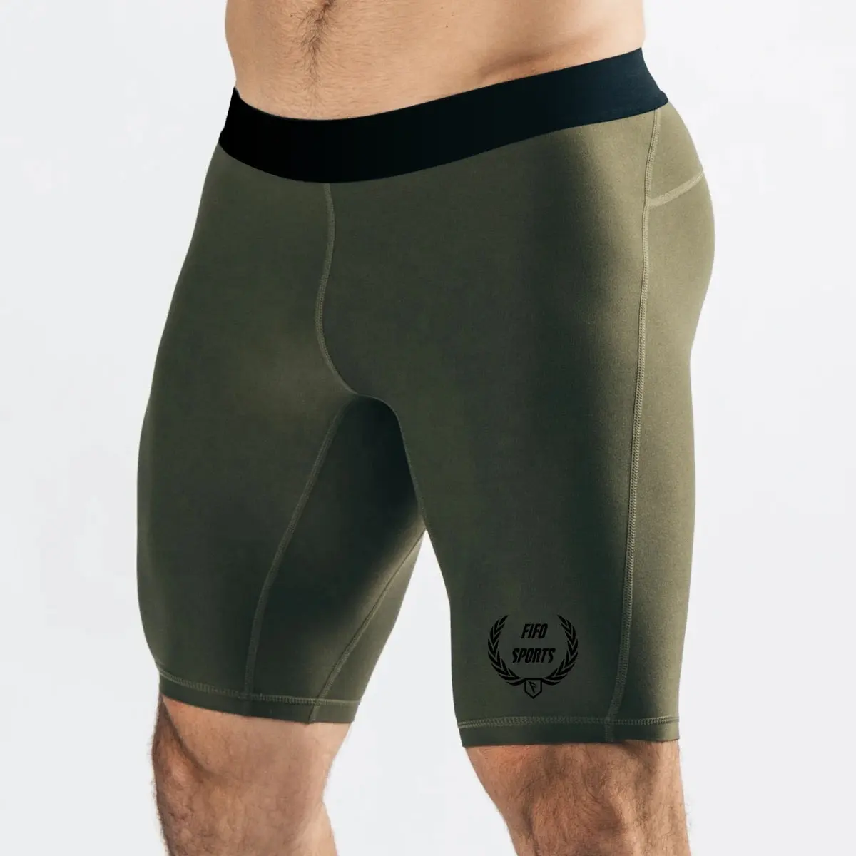 Shorts esportivos masculinos de compressão para treino, calcinha de camada base para corrida, levantamento de peso, leggings curtas, roupa esportiva primavera verão