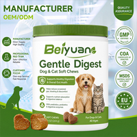 Comprimés digestifs pour chiens et chats, probiotiques, prébiotiques et enzymes pour la santé intestinale, absorption des nutriments, soutien contre les ballonnements, formule pour chiens et chats
