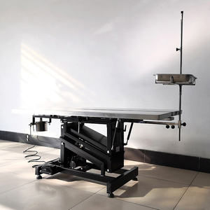 Table d'opération électrique pour animaux de compagnie MT MEDICAL, table d'opération réglable en acier inoxydable pour clinique vétérinaire, équipement de table d'opération chirurgicale - Product Image 1