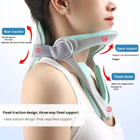 Attelle de cou de protection anti-tête réglable avec dispositif de traction cervicale