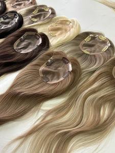 Nuovo Prodotto: <span class=keywords><strong>Topper</strong></span> per capelli vergini 4*5 Kinky Straight con base mono piatta e linea naturale, pronto per la spedizione - Product Image 6