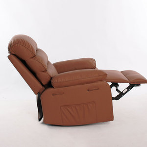 <span class=keywords><strong>Fauteuil</strong></span> <span class=keywords><strong>inclinable</strong></span> <span class=keywords><strong>pivotant</strong></span> <span class=keywords><strong>en</strong></span> <span class=keywords><strong>cuir</strong></span> haut de gamme avec fonction d'inclinaison électrique, accoudoirs rembourrés pour salon, salle de séjour et chambre à coucher - Product Image 4