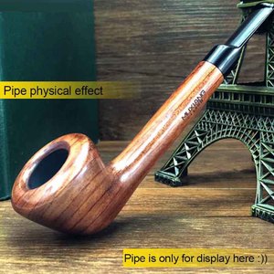 أنبوب تدخين بديل للتدخين الذاتي، أنبوب تبغ أكريليك مستقيم 3 مم بأنماط مختلفة - Product Image 4