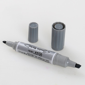 Hot Selling 20colors Permanent Dual Tips Plastic Marker Double Headed Acrylic <b>Paint</b> Pens Markers for <b>Rocks</b> Wood - Product Image 2