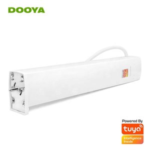 Cortina Eléctrica Inteligente con Control Remoto, Motor Dooya WIFI TUYA T12 100-240V con Riel para Cortinas y Persianas - Product Image 1