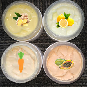 Yüz kremi seti zerdeçal + limon + havuç + Papaya krem Private Label en iyi nemlendirici yüz kremi - Product Image 3