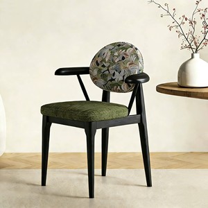 Silla de Comedor de Madera Maciza Estilo Chino Antiguo, Silla de Diseño para el Hogar, Silla con Respaldo, Silla Vintage Retro para Restaurante - Product Image 1