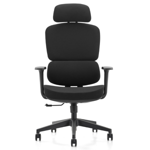 Fungsi Slider kursi bos putar hitam 6D, sandaran kepala dasar kokoh jaring penuh ergonomis kursi kantor dengan penyangga lutut - Product Image 5