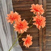 Ventes chaudes de bouquets de fleurs artificielles personnalisées pour la décoration de mariages et de cérémonies de remise de diplômes, décorations florales d'Halloween