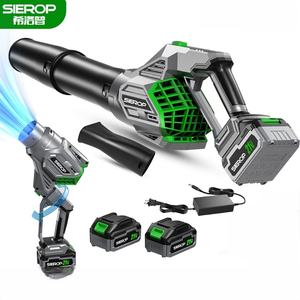 Soplador de Hojas Inalámbrico de 20V en Oferta, Soplador de Hojas Eléctrico Recargable de Mano con Velocidad Variable y 2 Tubos para Patio - Product Image 2