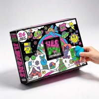 Calendrier de l'Avent de Noël : Jouets Squishy 24 Jours, Boîte Mystère en Forme de Dumpling, Jouet Anti-Stress Kawaii, Calendrier de Compte à Rebours