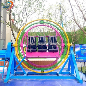 <span class=keywords><strong>Prix</strong></span> d'usine, équipement de parc d'attractions de haute qualité, manèges, gyroscope humain, anneau spatial 3D - Product Image 5