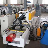 Máquina perfiladora de rodillos para estructuras de acero ligero para techos - Equipo para fabricar canales de soporte y montantes de acero tipo C en venta