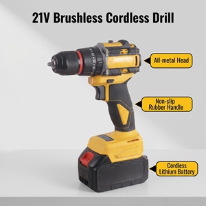<span class=keywords><strong>Tournevis</strong></span> électrique sans fil professionnel 21V au lithium sans balais rechargeable - Product Image 2