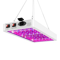 Lampu Tumbuh COB Aluminium 1000W Spektrum Penuh, Dapat Diredupkan, CRI 90 Tinggi, Mendukung Pembungaan, Ramah Lingkungan, Tahan Air, Profesional untuk Rumah Kaca