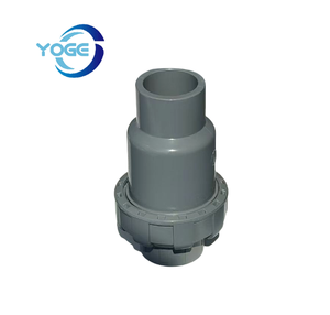 <span class=keywords><strong>Clapet</strong></span> <span class=keywords><strong>anti</strong></span>-<span class=keywords><strong>retour</strong></span> carré haute pression en plastique UPVC de 1/2 "pouces ANSI/ASTM pour connexion de colle de drainage et de <span class=keywords><strong>plomberie</strong></span> marque YOGE - Product Image 5