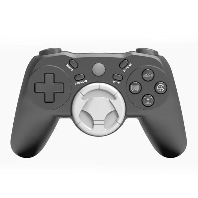 Best Seller for PS4 Wireless Controller with Steering Wheel Gamepad PC/Android Phone Controller