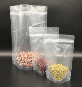 Bolsa de Plástico Transparente Personalizada, Bolsa de Almacenamiento Resistente de PE/NY, Bolsa de Plástico Doypack con Cierre para Empacar Especias - Product Image 5