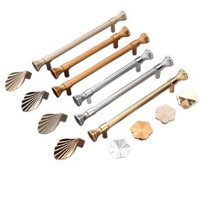 Tirador de Aleación de Zinc Dorado para Muebles, Puertas de Armario y Cajones, Herraje Moderno para Cocina - Product Image 1
