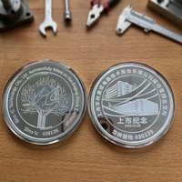 JinRuiXiang Moneda de Metal Personalizada de Aleación de Zinc para Eventos, Recuerdo de 20 Años, Moneda de Desafío, Alibaba