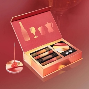 Artistic Wave-Pattern Incense Gift Set with Assorted <strong>Scent</strong> <strong>Sticks</strong> &amp; Incense Holder - Product Image 5