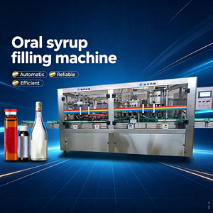 Linea di Produzione Chiavi in Mano per Riempimento Liquidi Orali, Macchina Riempitrice ad Alta Velocità per Bottiglie di Vetro per Sciroppi, per Fabbriche di Conserve - Product Image 1