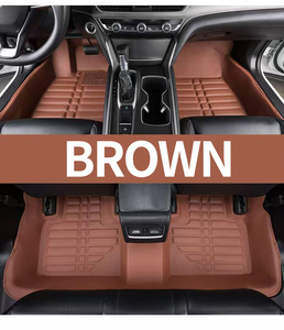 Tapis de sol de voiture complets, design moderne élégant, imperméables, en EVA non toxique et inodore, épaisseur 5 mm, pour un ajustement universel - Product Image 3