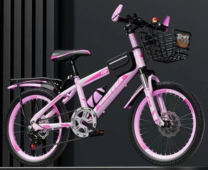 20 22 24 นิ้วความเร็วตัวแปรเดี่ยวการดูดซึมแรงกระแทกจักรยานเด็กเฟรมเหล็กคาร์บอนรอบสําหรับจักรยานเด็ก - Product Image 3