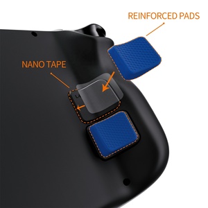 Kit de Protection des Boutons Arrière Bleu 2 Épaisseurs pour Amélioration de la Prise en Main pour Accessoires de Console Steam Deck - Product Image 3