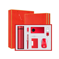 Tasse sous vide + clé USB + stylo + batterie externe + porte-clés + porte-carte nominative + souris + signet cadeaux de mariage