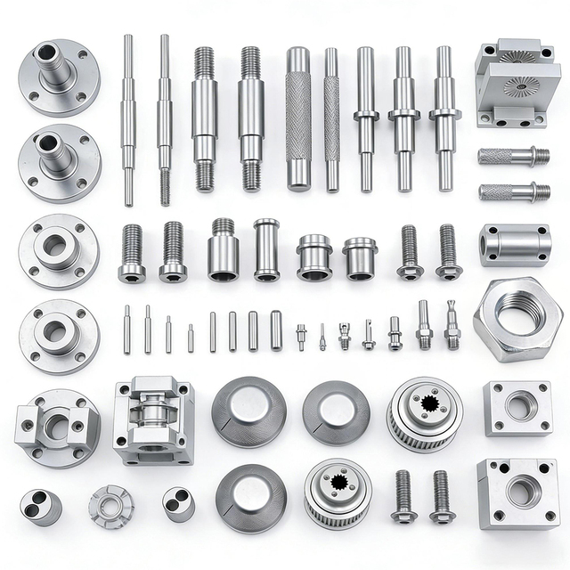 High Quality OEM CNC Machined Parts Alloy Steel & Brass Components with Wire EDM & Broaching Services