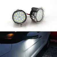 2PCS Led Mondeo Side Mirror Puddle Lights Waterproof 12V pour Ford F150 Edge Flex Taurus LED Puddle Light Assembly