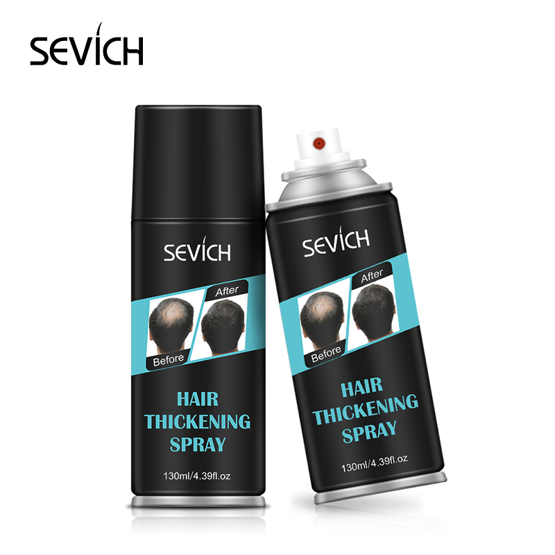 Мгновенное утолщение волос натуральный Кератиновый порошок спрей для волос sevich