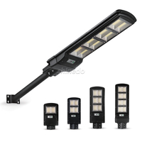 Éclairage extérieur 336 LED lampes de jardin lampes à grand panneau solaire lampes étanches capteur de mouvement réverbère